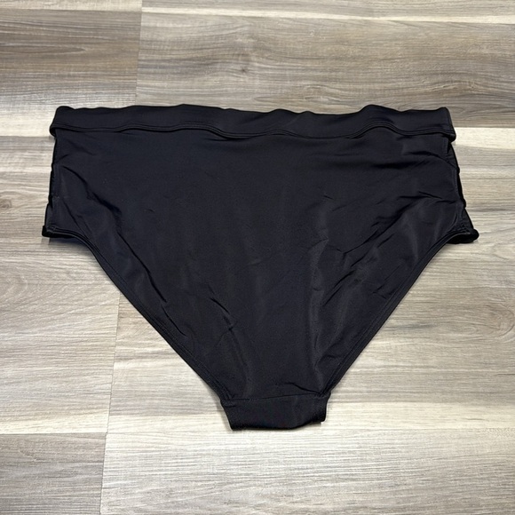 🏴 Women's Black Swim Bottom size 1X - Picture 5 of 7
